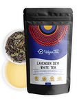 Udyan Tea Lavender Dew White Tea, 100g (40 Cups), White Peony Tea with Lavender & Mint, Good for skin