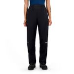 Berghaus Women's Pacsmart 2.5L Waterproof Pants | Lightweight Packable Rain Trousers for Hiking, Walking Full Leg Trousers, Black, 12 Short (29")