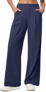 Ewedoos Wide Leg Dress Work Pants for Women Business Casual Office Outfits