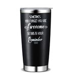 Thank You Gifts Inspirational Gifts for Men Women Awesome Travel Tumbler with Sayings Appreciation Congratulations Gift Funny Birthday Wine Tumbler for Coworker Employee Nurse Teacher Friend, 20 oz