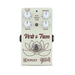 Keeley Eddie Heinzelman Verb o Trem Reverb and Tremolo Pedal - Off-White