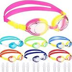 7 Packs Kids Swimming Goggles Unise