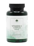 High Strength Vitamin C Capsules | 1000mg Vitamin C per Capsule | 120 Vegan Capsules | with Rosehip and Acerola | G&G Vitamins