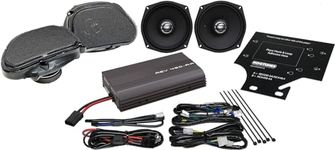 Hogtunes REV 450 RGU KIT-AA Amp Speaker Kit for Road Glide Ultras