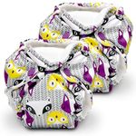 Lil Joey 2 Pack All in One Cloth Diaper, Bonnie