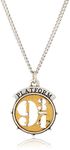 Alex and Ani Harry Potter Platform Two Tone Brass Necklace, Expandable, gold plated metal alloy, No Gemstone