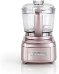Cuisinart Mini Prep Pro, Compact Mini Food Processor, Onion Chopper, Mixer Grinder, Spice blender, Pulse function and drizzle holes, 900 ml Capacity, Dishwasher safe, Easy to use, Pink