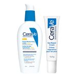 CeraVe Daily Face Lotion and Eye Cream Bundle, Face Moisturizer Lotion AM SPF 30 Fragrance Free, and Eye Repair Cream with Hyaluronic Acid