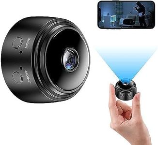 Dr Vision Mini Magnetic Camera – 1080P Wireless Camera, Motion Detection, App Control – Portable Small Nanny Cam for Home, Office, Car Security