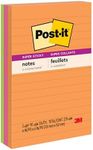 Post-it 660-3SSUC Super Sticky Notes, 3 Pack, Rio de Janeiro Collection, 101x152 mm