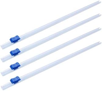 Plastic Wrap Cutter, 4pcs liding Cutters, Cling Film with Sliding Cutters, Sliding slicers for Wrapping Paper, Waxed Paper, Parchment, Aluminum foil