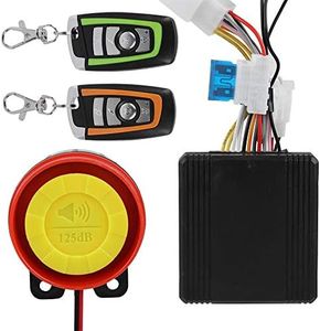12V Universal Motorcycle Alarm System Remote Control Engine Start 125dB