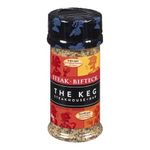 The Keg Steakhouse Steak Seasoning Gluten Free No MSG Added - 180g {Imported from Canada}