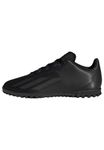 adidas X Crazyfast.4 Football Shoes (Turf), Core Black/Core Black/Core Black, 12.5 UK Child