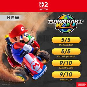 Nintendo Switch 2 Console with Mario Kart Game Bundle