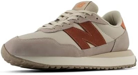 New Balance Women's 237 Running Sport Lifestyle Shoes White/Pink 7.5