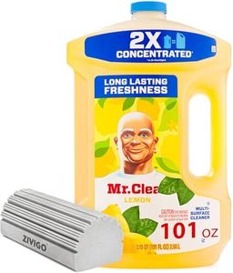 All Purpose Cleaner, 2X Concentrated Multi Surface Cleaner with Lemon Scent, Large Bottle of 101 Fl oz Bundle with Duvilo Duster Sponge, For Floors, Countertops,