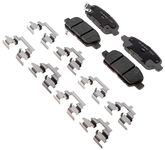 ACDelco Silver 14D905CHF2 Ceramic Rear Disc Brake Pad Set with Clips