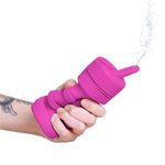 Tushy Travel Bidet: Collapsible & Expandable for Discreet Portability | Refreshing Clean for Home, Camping, Outdoors & Travel (Helps Hemorrhoid Relief, Peri Bottle for Postpartum Care), Friday Fuchsia