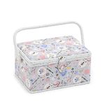 Hobbygift Medium Sewing Box, 20 x 26 x 14.5cm, Homemade