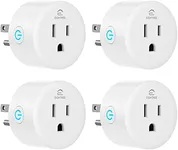 EIGHTREE Smart Plug, Smart Home WiFi Outlet Compatible with Alexa & Google Home, Smart Socket with Remote Control & Timer Function, 2.4GHz WiFi Only