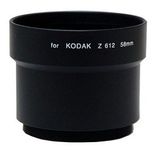 Sakar JA-Z612-58 58mm Adapter Tube for Kodak Z612, Z712, Z812 and Z1012 Digital Cameras