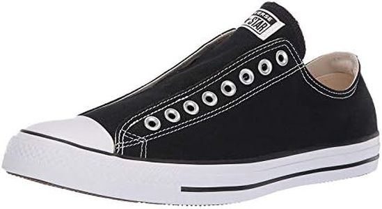 Converse Chuck Taylor All Star Slip On - Unisex Casual Shoes - Black/White/Black - Mens US 10.5 / Womens US 12.5