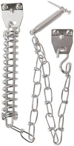 Prime-Line Products K 5026 Storm Door Chain and Spring, Aluminum Finish