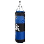 Kids Punching Bag,Child Heavy Duty Standing Boxing Bag,Young Stress Punching Training Bag Toy with Expansion Hook,Iron Chain,for Girls/Boys,Outdoor/Indoor (80cm)