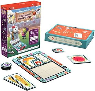 Osmo - Math Wizard and the Enchanted World Games iPad & Fire Tablet-Ages 6-8/Grades 1-2-Foundations of Multiplication-Curriculum-Inspired-STEM Toy-Kids-Boy & Girl(Osmo Base Required)(Amazon Exclusive)