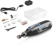 Dremel Lite 7760 N/10 4V Li-Ion Cordless Rotary Tool Variable Speed Multi-Purpose Rotary Tool Kit, USB Charging, Easy Accessory Changes - Perfect for Light-Duty DIY & Crafting