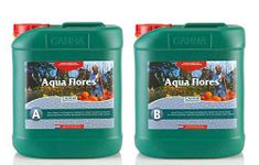 CANNA - Aqua Flores A & B 5L - Hydroponic Flowering Plant Nutrients