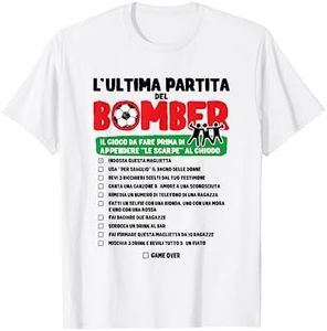 Gioco Addio Al Celibato Calcio Penitenze Addio Al Celibato Maglietta