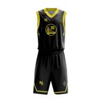 Print Basketball Jersey (38, Black)