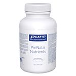 Pure Encapsulations PreNatal Nutrients - For Pregnancy - Aids Energy* - With Folate, Choline & Iron - Gluten Free & Non-GMO - 120 Capsules