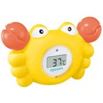 Aycorn Digital Baby Bath Thermometer Baby Safety - Celsius Water Temperature Thermometer & Room Thermometer with LED Display and Temperature Warning - Infant Baby Bath Toys Floating Toy Thermometer