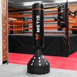 METIS 6ft Freestanding Punchbag | Boxing Punch Bags for Home & Gym | Boxing Bag for Boxing Equipment | Punch Bag Fitness Equipment for Home Gym | Standing Boxing Bags