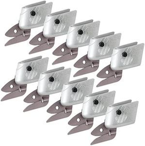 Paper and Fabric Replacement Blade for Pink Power HG2043 3.6V Lithium Ion Pink Cordless Electric Scissors (PPO Blade : 10 Pack)