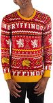 Gryffindor Sweater Harry Potter Sweater Hogwarts Sweater Gryffindor Apparel