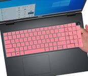 CaseBuy Keyboard Cover for Dell Precision 7770 7780 17.3", Dell Precision 16 7670 7680 16" Laptop Protector Skin -Pink