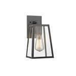Chloe Lighting CH822034BK11-OD1 Transitional 1 Light Black Outdoor Wall Sconce 11" Height