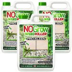 Pro-Kleen NOGrow Weed Killer 15L, See Results In Hours, Double Strength, Glyphosate Free, Kills Moss, Effective on Annual and Perrenial Weeds, Eco-Friendly, Organic, Children and Pet Safe Once Dry