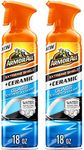 Armor All Extreme Shield + Ceramic Glass Treatment and Cleaner, Car Glass Cleaner Spray and Water Repellant, 18 Oz Each, 2 Pack