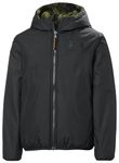 Helly Hansen Boy's Jr Champ Reversible Jacket, black, 14 UK