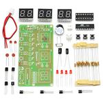 Gikfun 6 Bits Digital LED Electronic Clock DIY Kits PCB Soldering Practice Learning Board AT89C2051 for Arduino EK1323U