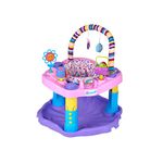 Exersaucer Bounce and Learn Sweet Tea Party, Pink/Purple/Yellow