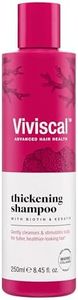 Viviscal - Thickening Shampoo - Cleanses & Stimulates Scalp - For Fuller & Healthier Hair - For all Hair Types - Strengthens Hair & Reduces Breakage - Use with Viviscal Thickening Conditioner - 250ml