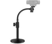 InnoGear Upgraded Adjustable Desktop Stand Flexible Holder Stand with Tripod Head, Gooseneck and Base for Logitech Webcam C922 C930e C920S C920 C615 and BRIO and Other Devices with 1/4" Thread