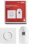 Danfoss Ally Starter Pack Includes Gateway and Radiator Thermostat, White, Ja