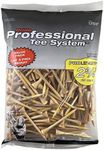 Pride Professional Tee System, 2-3/4 inch ProLength Tee, 175 count, Natural